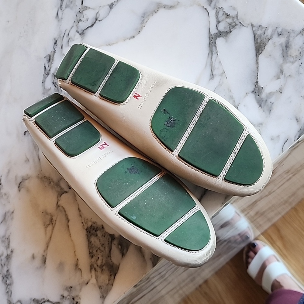 Tory Burch Cream Slide on Loafers Wome's Size 8 - Picture 8 of 13